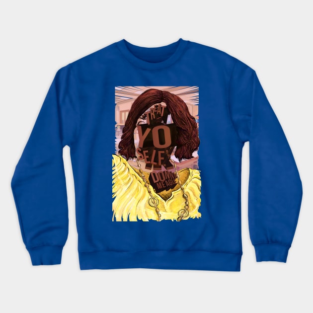 Donna Meagle Crewneck Sweatshirt by NateJonesDesign